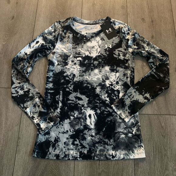 Under armour woman’s velocity printed long sleeve shirt - Picture 1 of 4